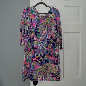 Lilly Pulitzer 3/4 sleeve tshirt dress